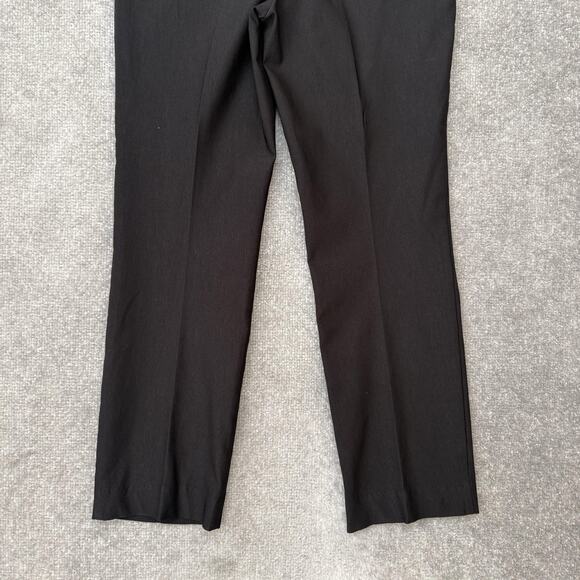 Chico's Pants Womens 0R Black Straight Leg Pull On Stretch Dress Career Work - Picture 11 of 11